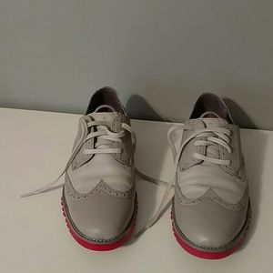 Cole haan Zerogrand grey and red mens 7.5